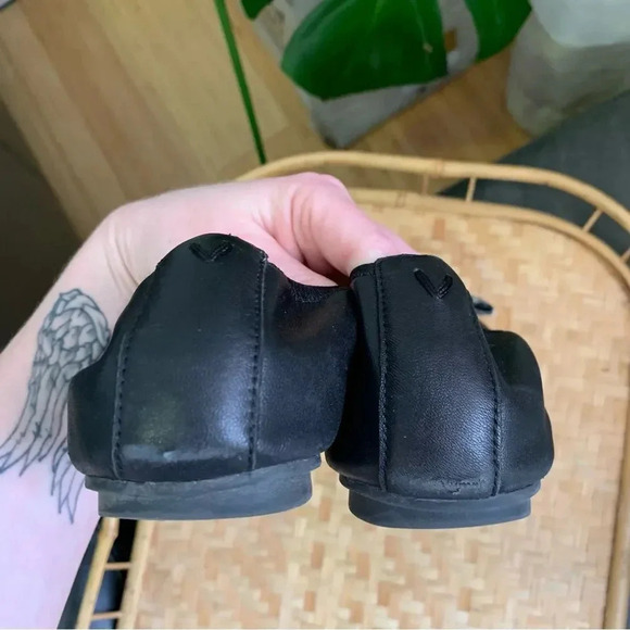 Vionic Zelda Flats Leather Snake Print Bow Flats - Picture 7 of 11